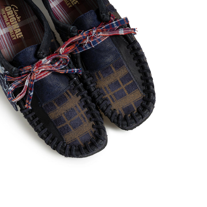 Clarks x Nicholas Daley Wallabee | Navy Combi