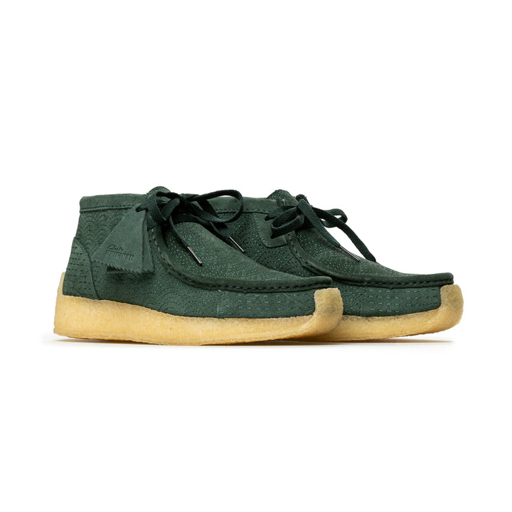 Clarks x Ronnie Fieg Rossendale Boot | Dark Green Sashiko