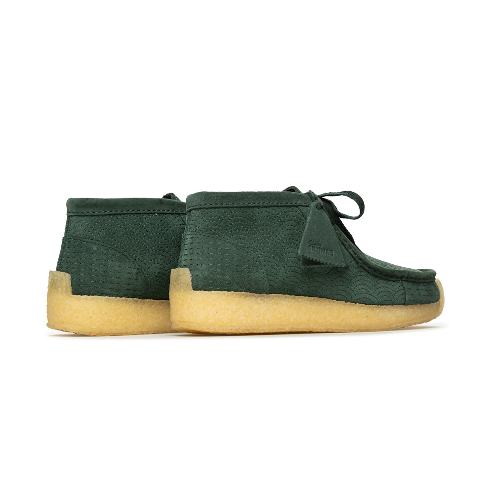 Clarks x Ronnie Fieg Rossendale Boot | Dark Green Sashiko