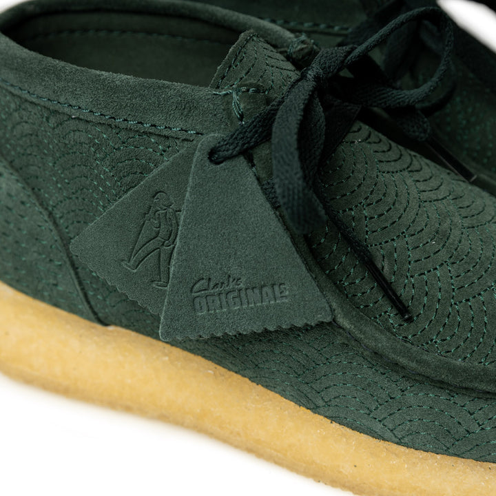 Clarks x Ronnie Fieg Rossendale Boot | Dark Green Sashiko