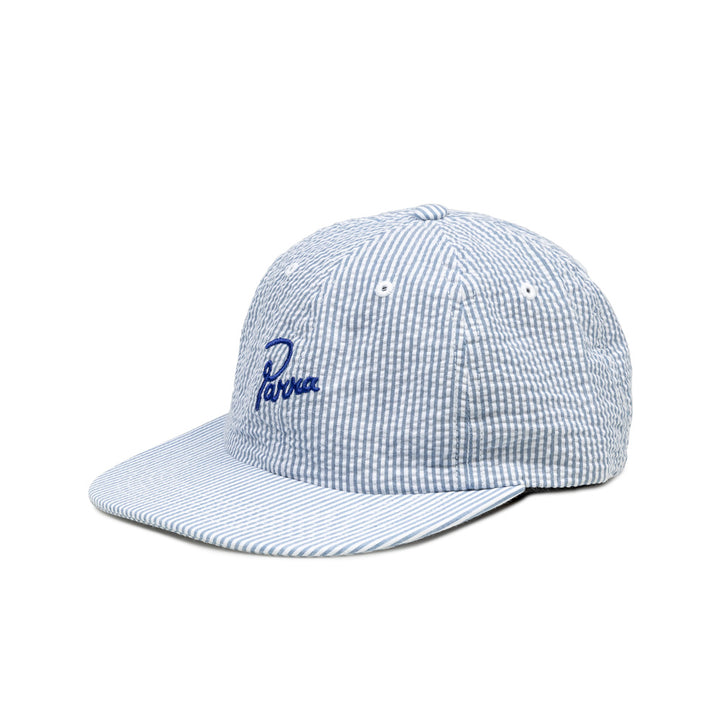 Classic Logo 6 Panel Hat | White Blue
