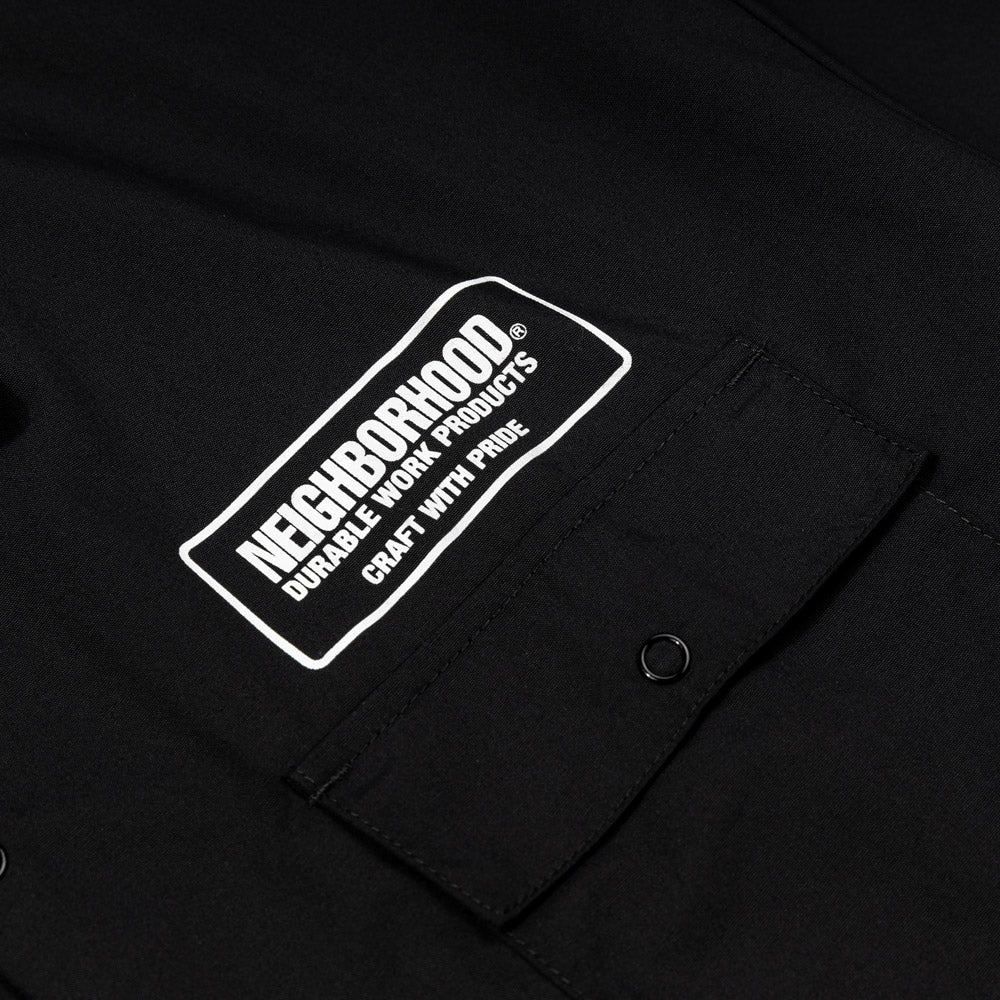 Neighborhood Classic Work Shirt SS | Black – CROSSOVER