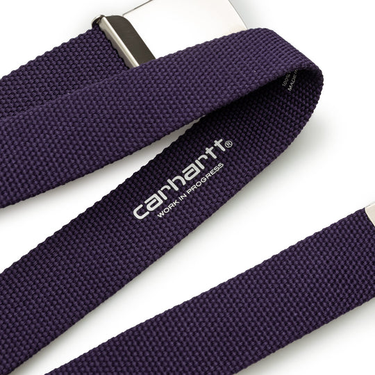 Carhartt WIP Clip Belt Chrome | Cassis – CROSSOVER