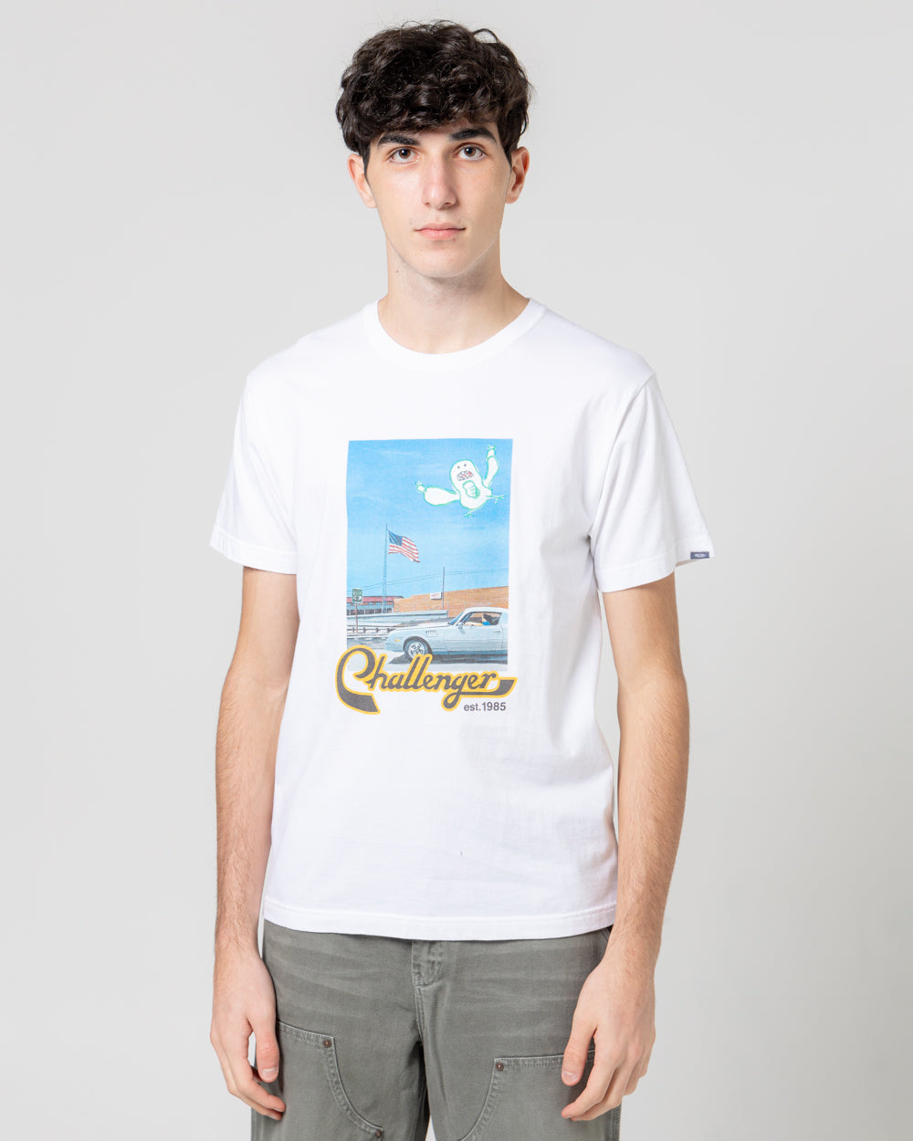 Clouds Tee | White