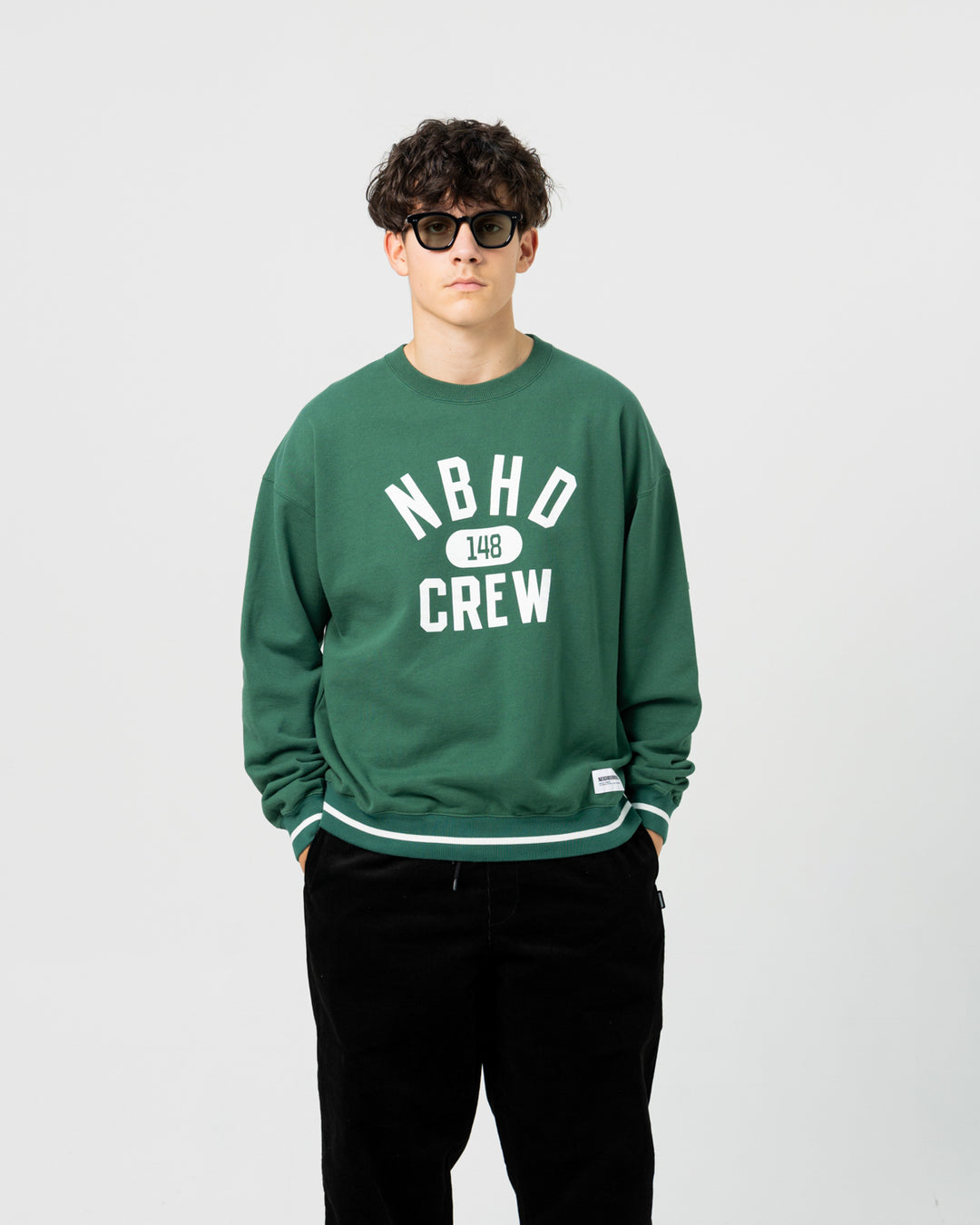 College LS Sweatshirt | Green