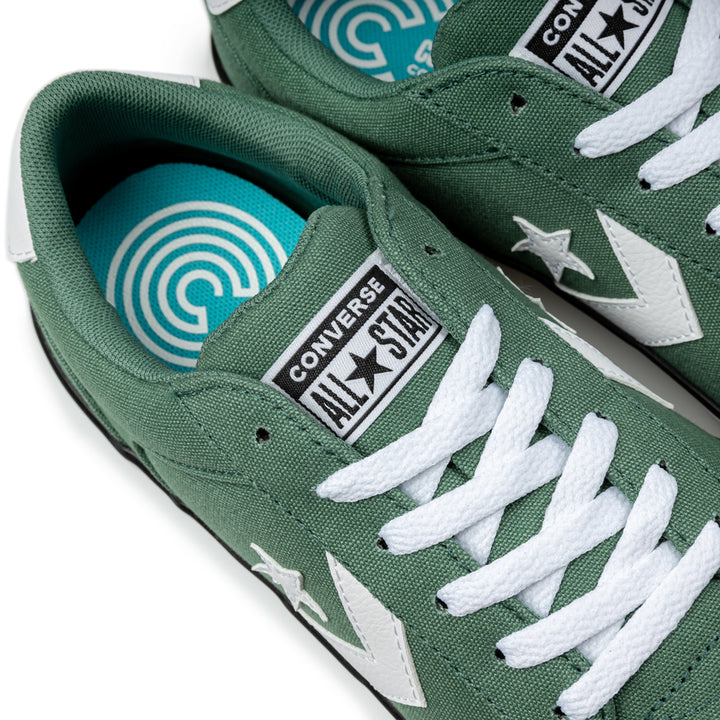 Belmont Low Top | Green White