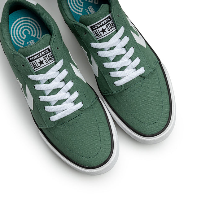 Belmont Low Top | Green White