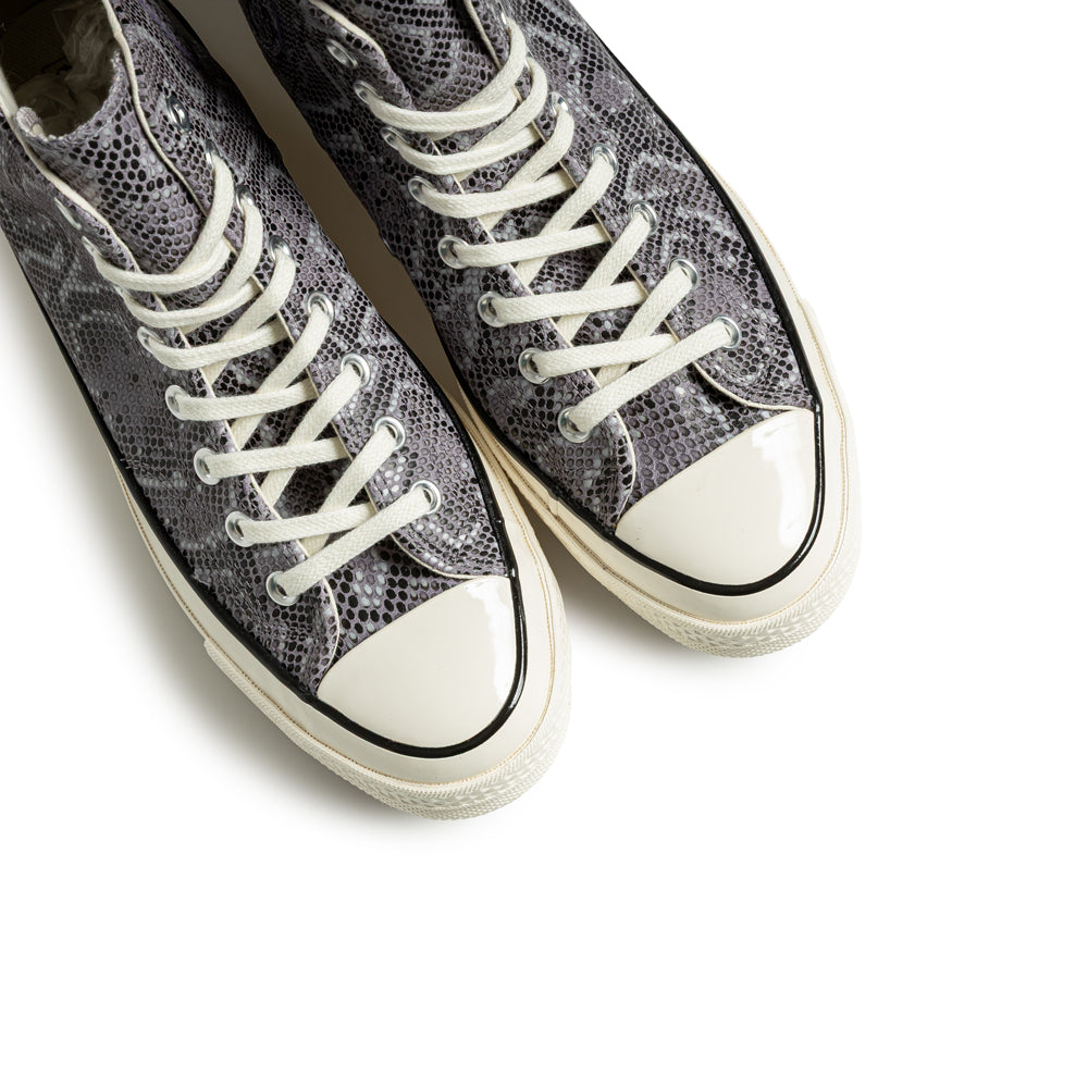 Converse Chuck 70 Snakeskin Print Hi Black Grey