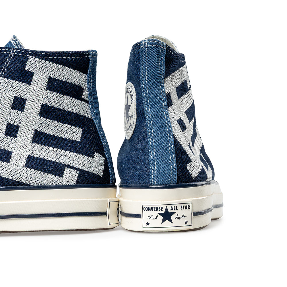 Converse x Eric Emanuel Chuck 70 High Top | Navy Blue