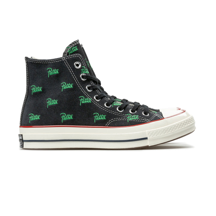 Converse x Patta Chuck 70 Hi | Black Jolly Green