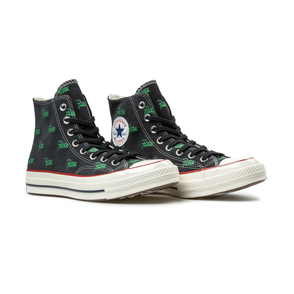 Converse x Patta Chuck 70 Hi | Black Jolly Green