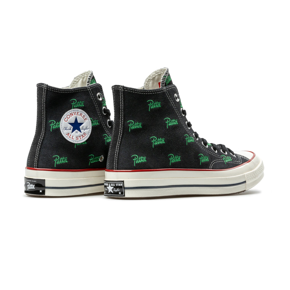 Converse x Patta Chuck 70 Hi | Black Jolly Green