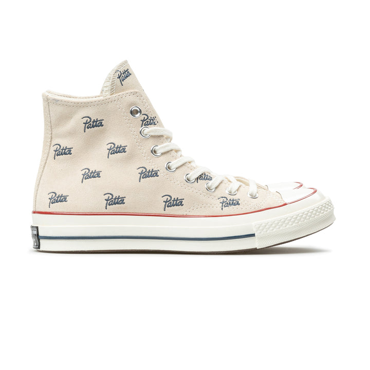 Converse x Patta Chuck 70 Hi | Natural Ivory Insignia Blue