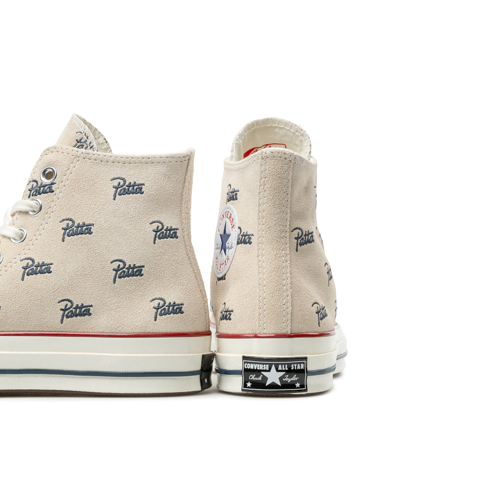 Converse x Patta Chuck 70 Hi | Natural Ivory Insignia Blue