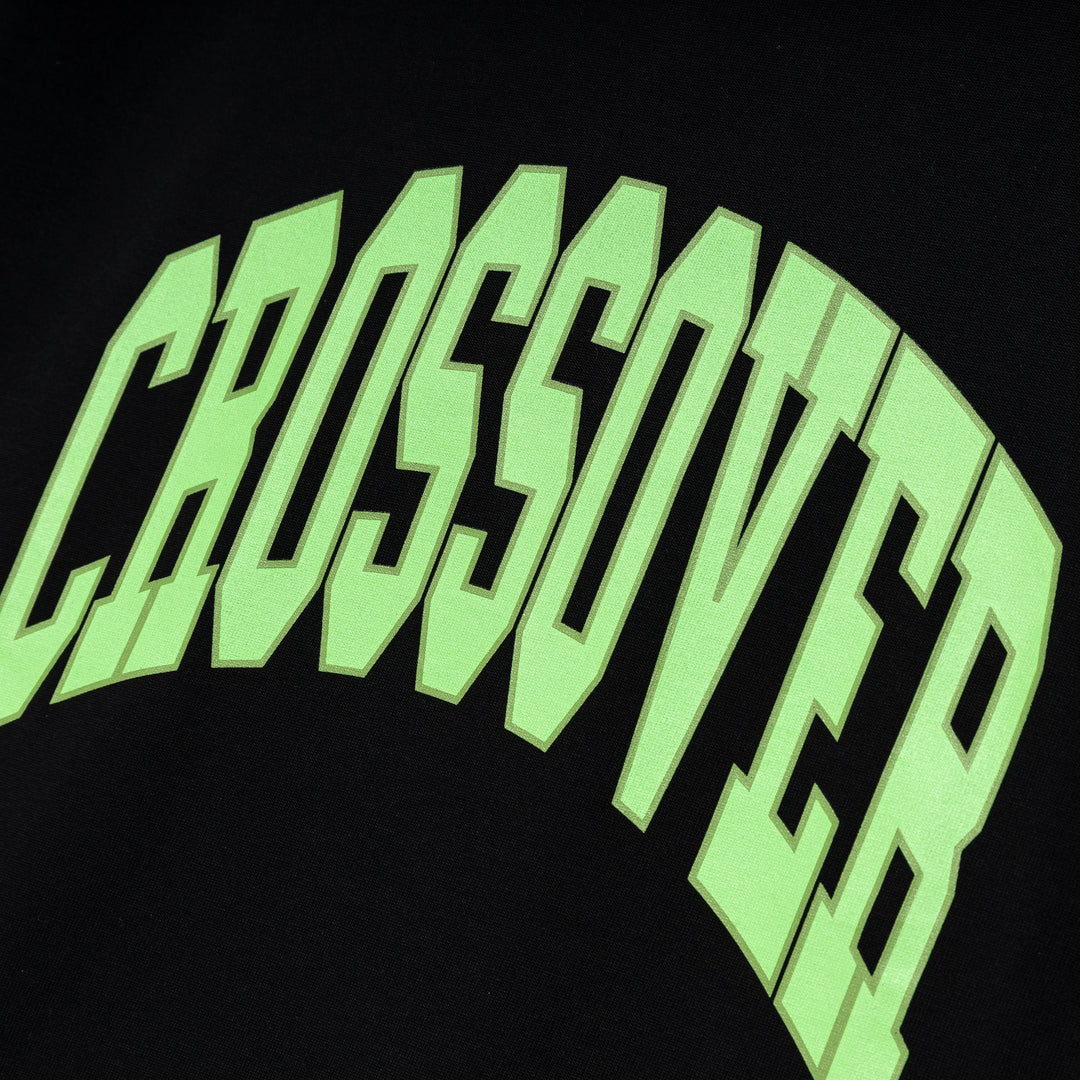 Collegiate Drop Out Tee | Black Green