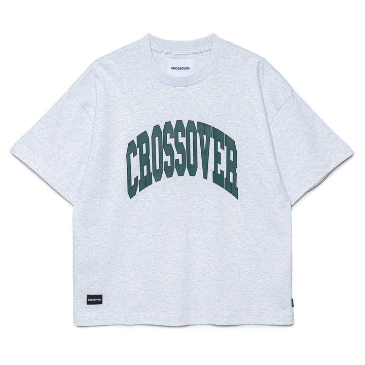Collegiate Drop Out Tee | Light Heather Grey