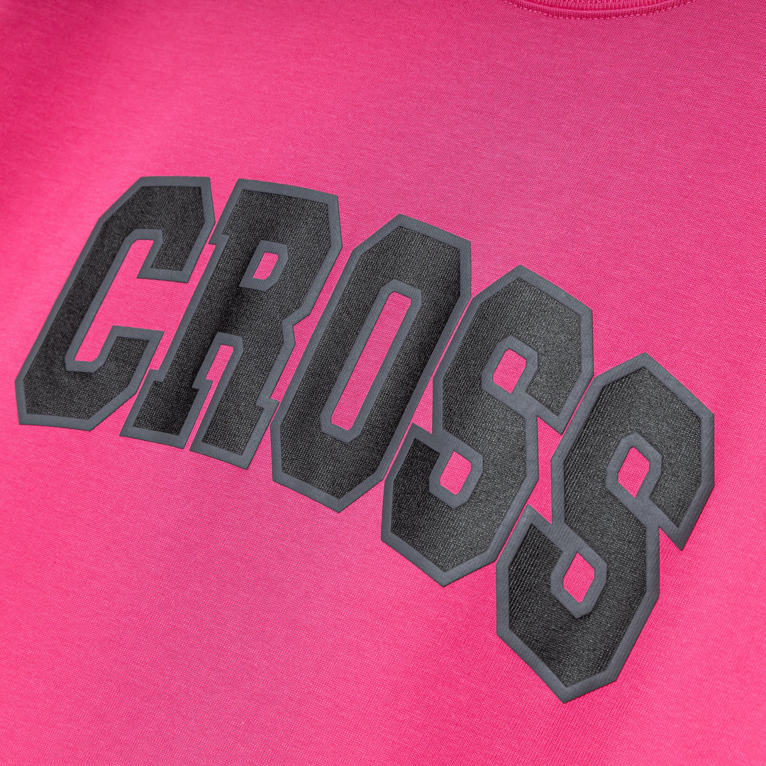 Collegiate Over Tee | Pink