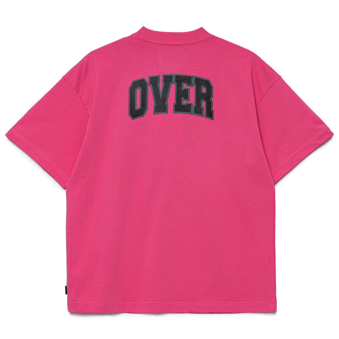 Collegiate Over Tee | Pink