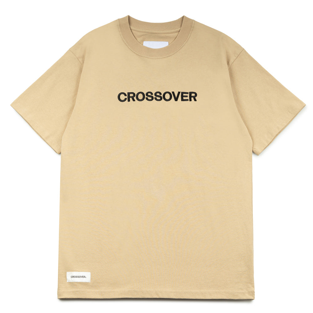 Crossover Consumption Tee | Khaki – CROSSOVER