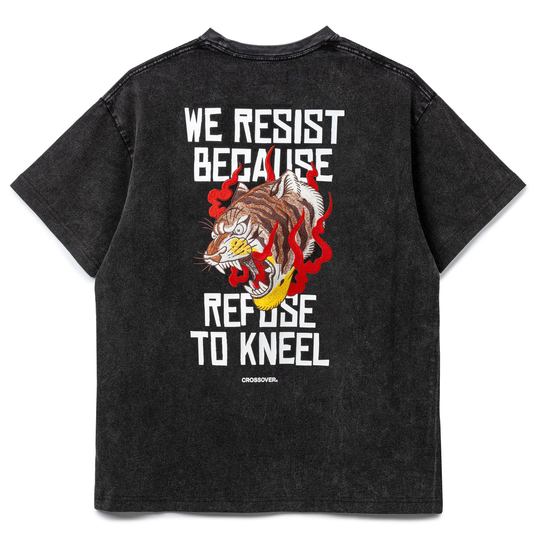 Disobedient Nature Resist Tee | Black Faded