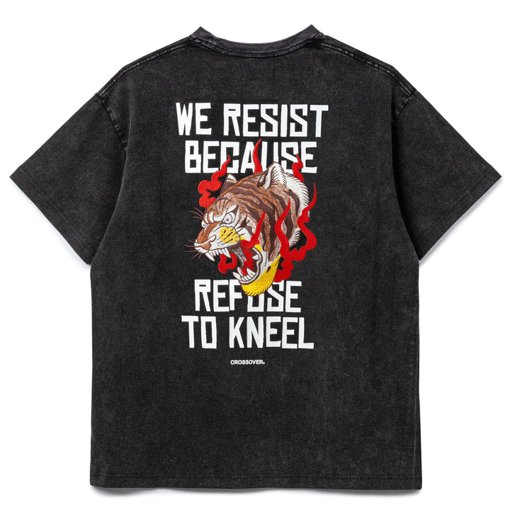 Disobedient Nature Resist Tee | Black Faded