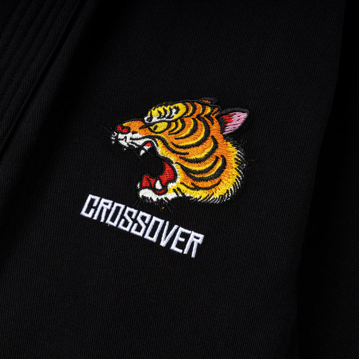 Disobedient Nature Tiger Kimono Jacket | Black