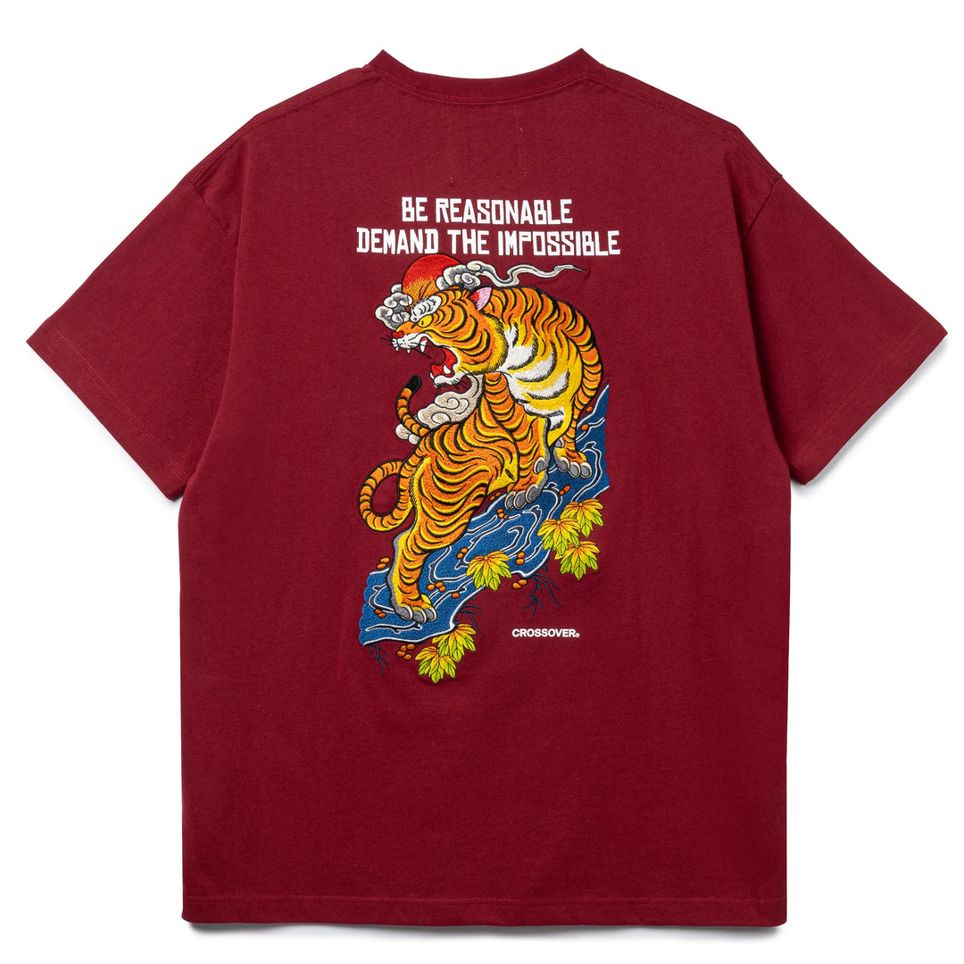 Disobedient Nature Tiger Tee | Red