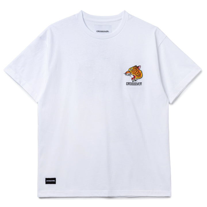 Disobedient Nature Tiger Tee | White