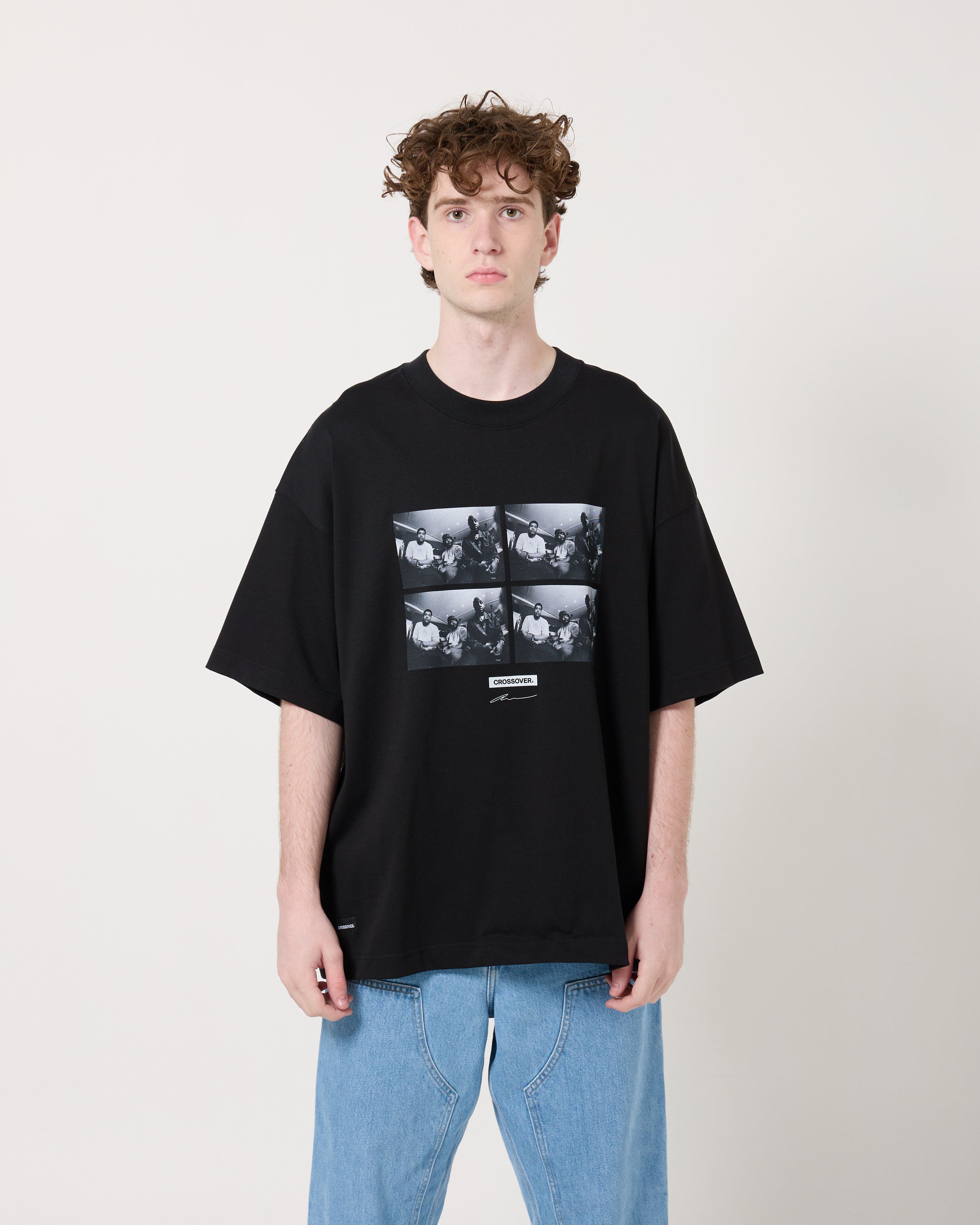 Crossover x Atsuko Tanaka '04' Tee | Black