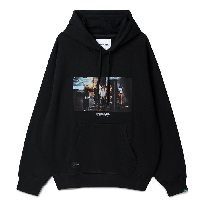CROSSOVER® × KIDS by Larry Clark 30th Anniversary Pullover Hoodie | Black