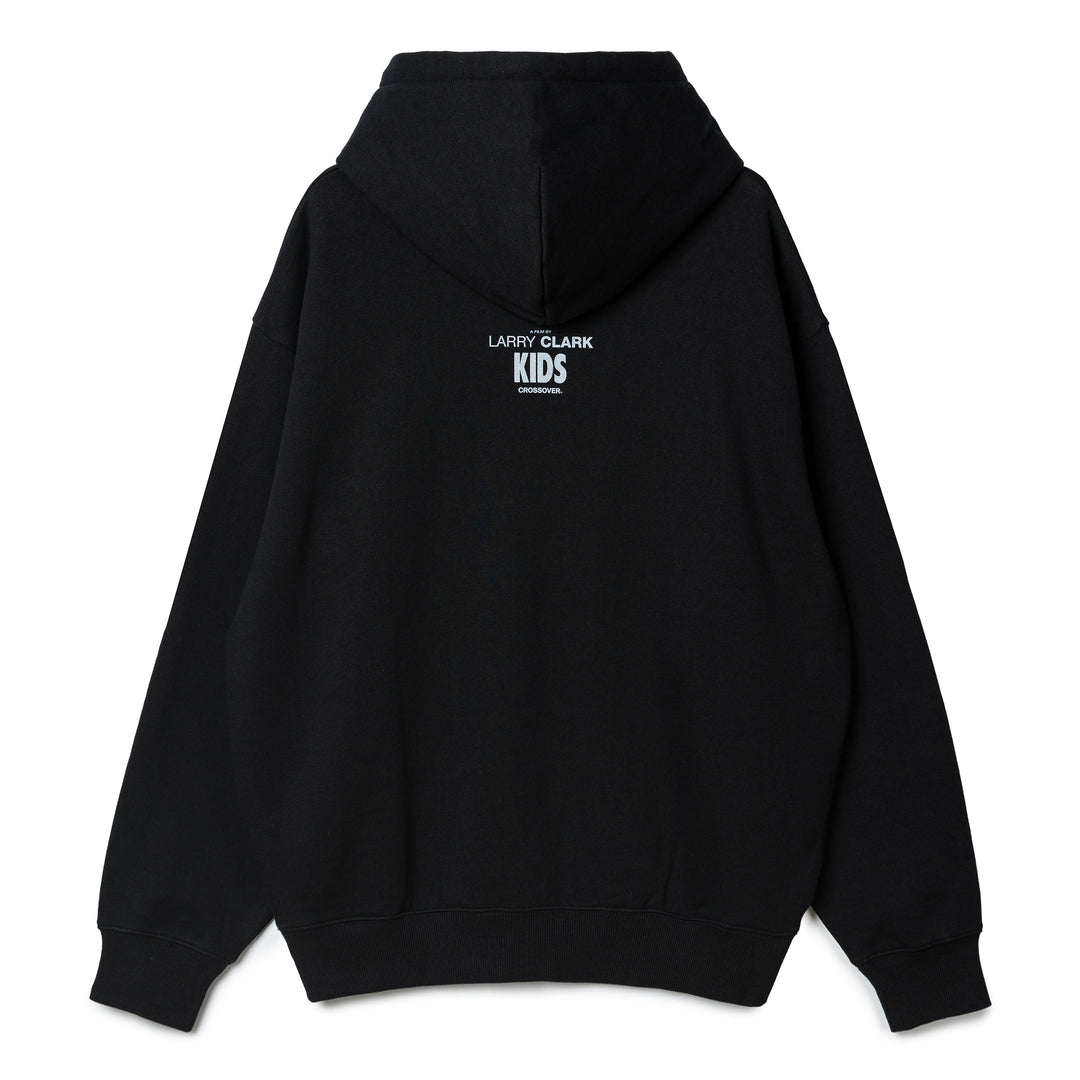 CROSSOVER® × KIDS by Larry Clark 30th Anniversary Pullover Hoodie | Black