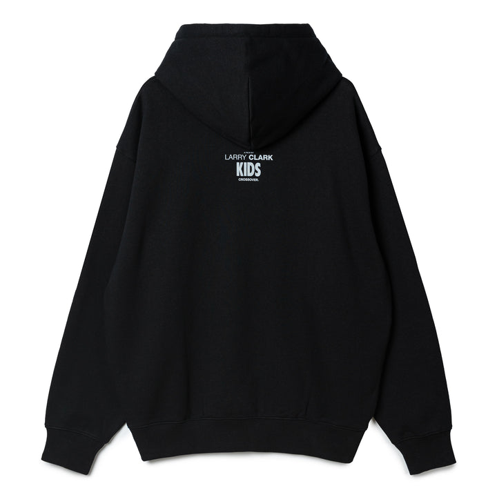 CROSSOVER® × KIDS by Larry Clark 30th Anniversary Pullover Hoodie | Black