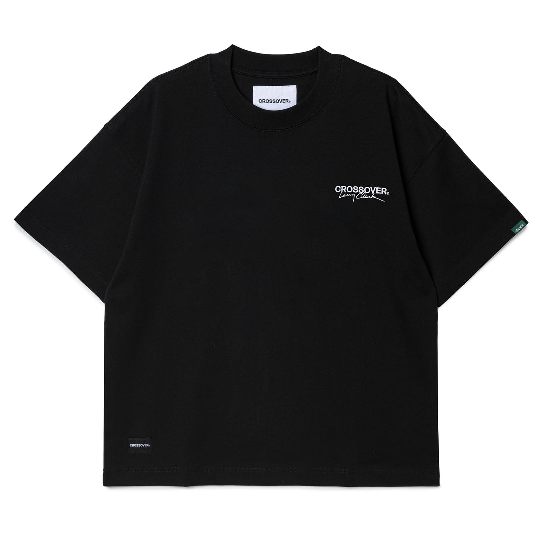 CROSSOVER® × KIDS by Larry Clark 30th Anniversary '01' Tee | Black
