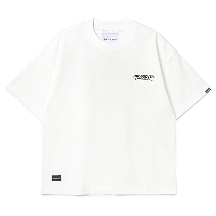 CROSSOVER® × KIDS by Larry Clark 30th Anniversary '01' Tee | White