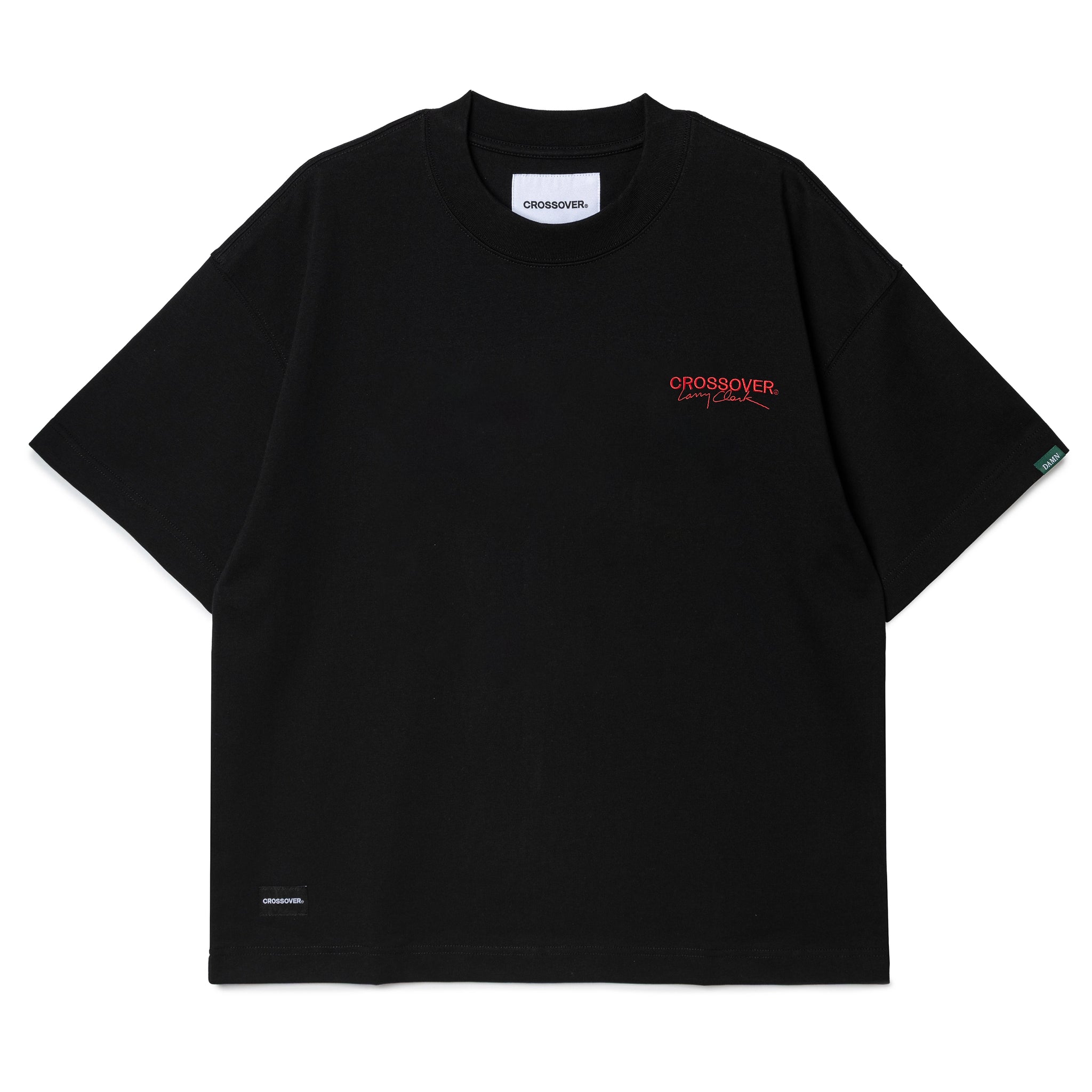 CROSSOVER® × KIDS by Larry Clark 30th Anniversary '02' Tee | Black
