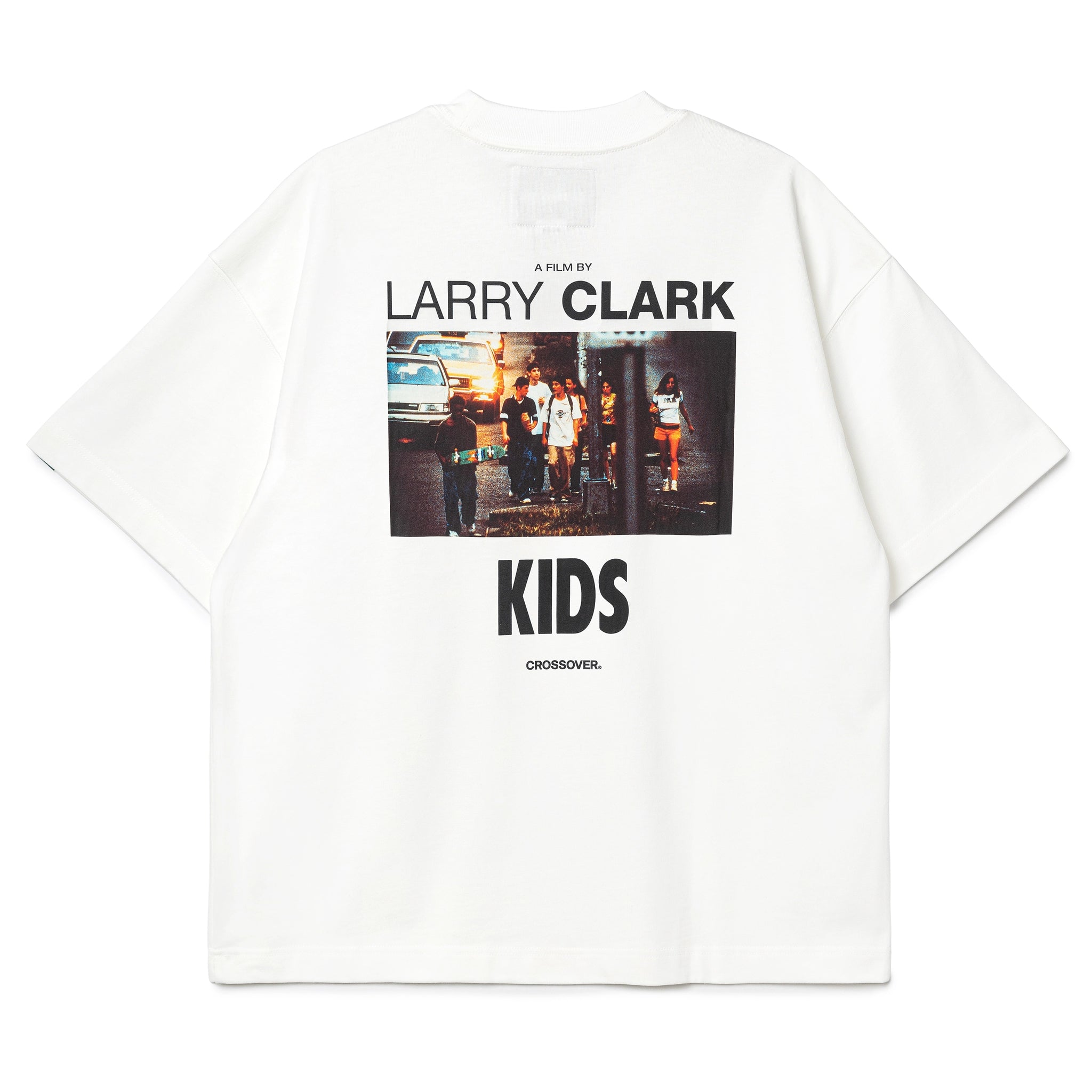 CROSSOVER® × KIDS by Larry Clark 30th Anniversary '03' Tee | White