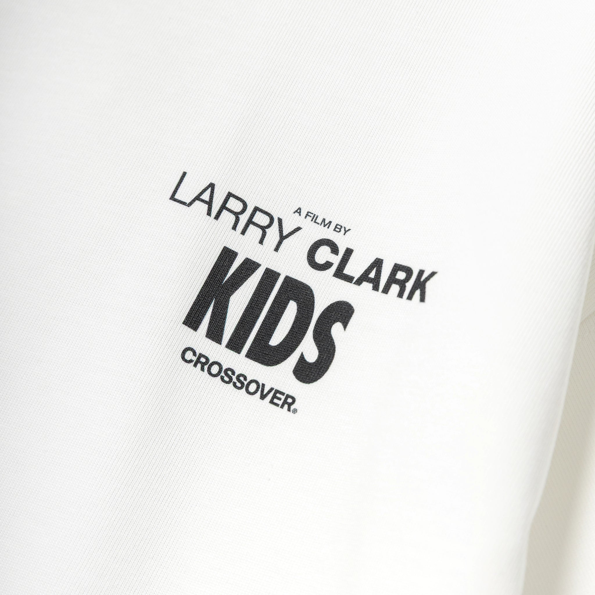 CROSSOVER® × KIDS by Larry Clark 30th Anniversary '03' Tee | White