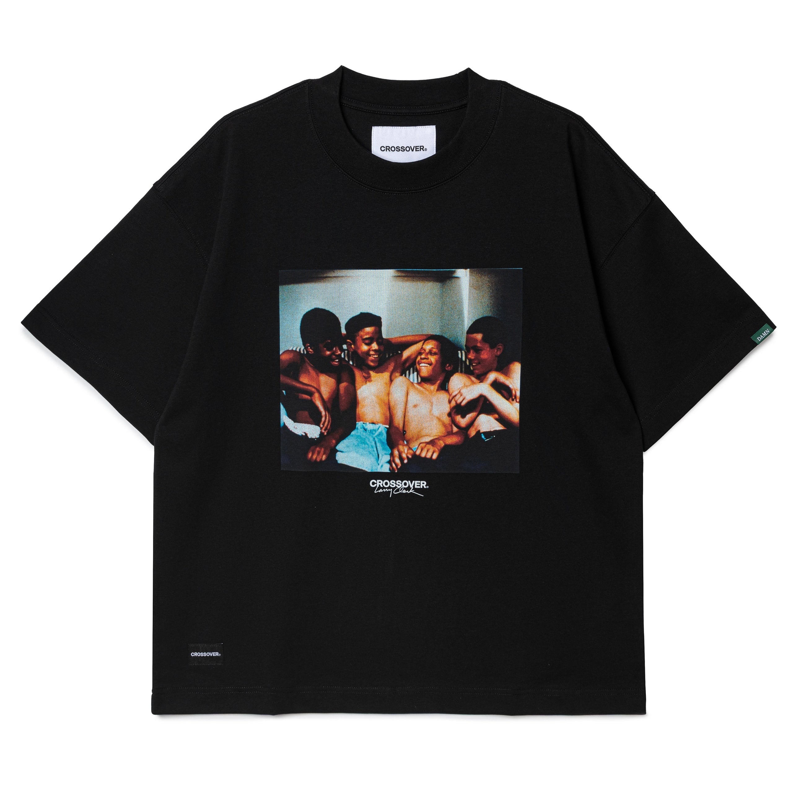 CROSSOVER® × KIDS by Larry Clark 30th Anniversary '04' Tee | Black