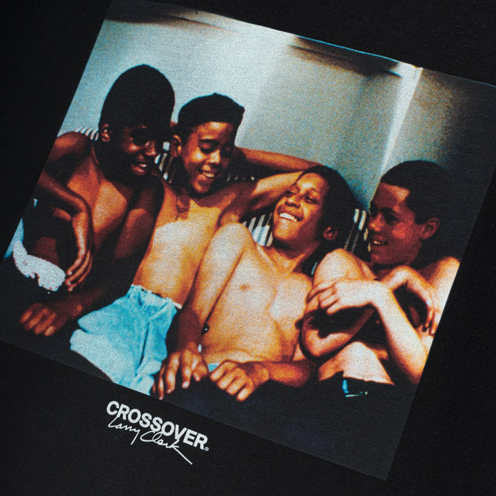 CROSSOVER® × KIDS by Larry Clark 30th Anniversary '04' Tee | Black