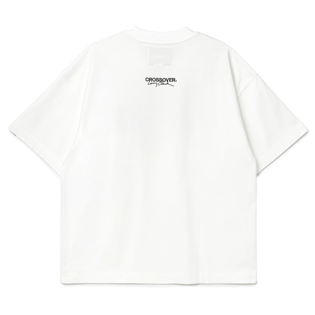 CROSSOVER® × KIDS by Larry Clark 30th Anniversary '05' Tee | White