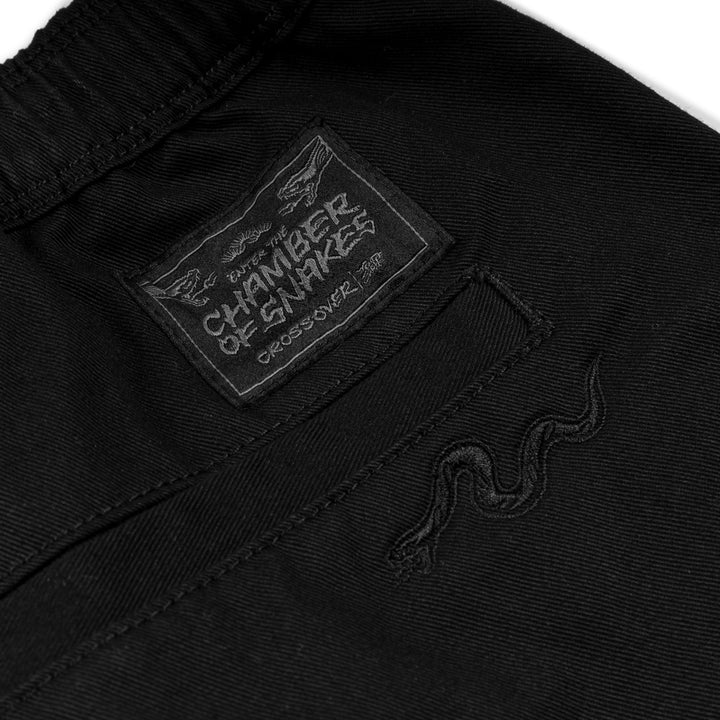 Crossover x Temple of Skate Eazy Short | Black