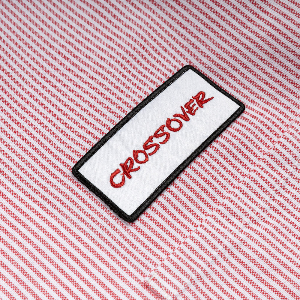 Crossover x Temple of Skate Stripe Shirt | Red