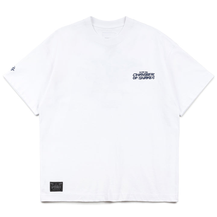 Crossover x Temple of Skate '01' Tee | White