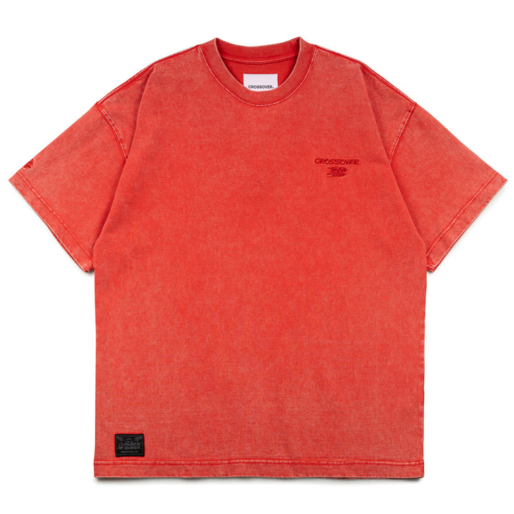 Crossover x Temple of Skate '02' Tee | Red