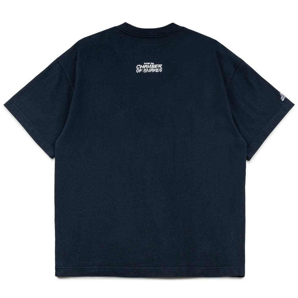 Crossover x Temple of Skate '03' Tee | Indigo