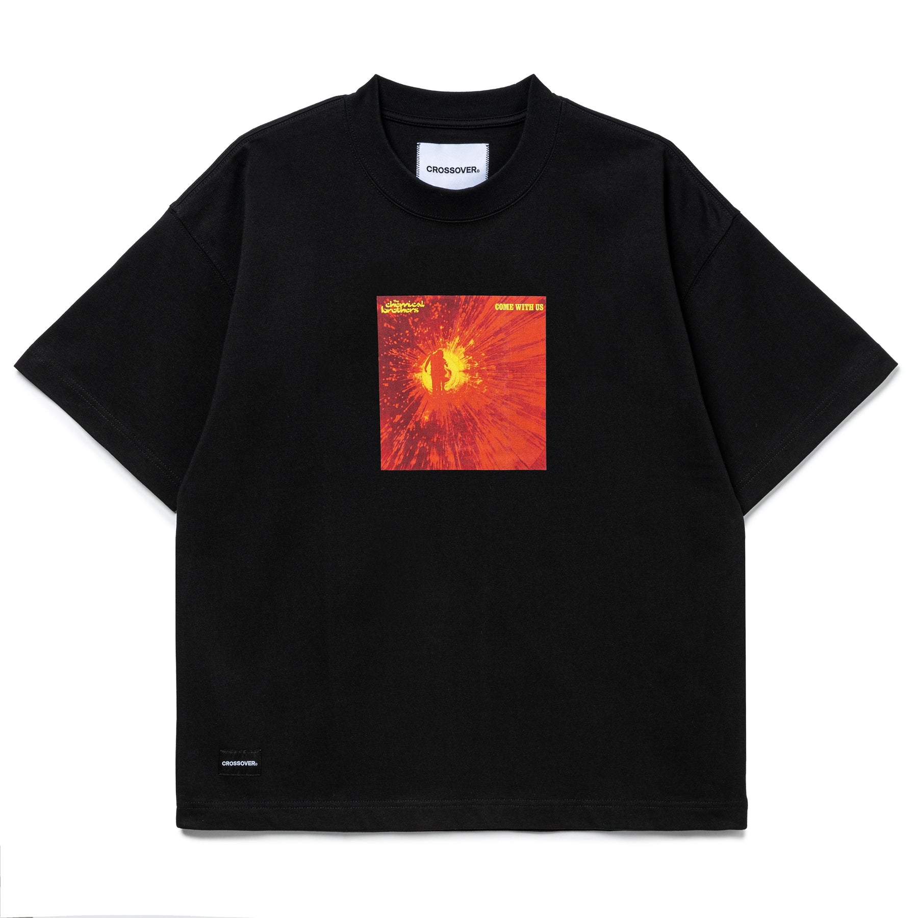 Crossover x The Chemical Brothers Come With Us Album Tee | Black