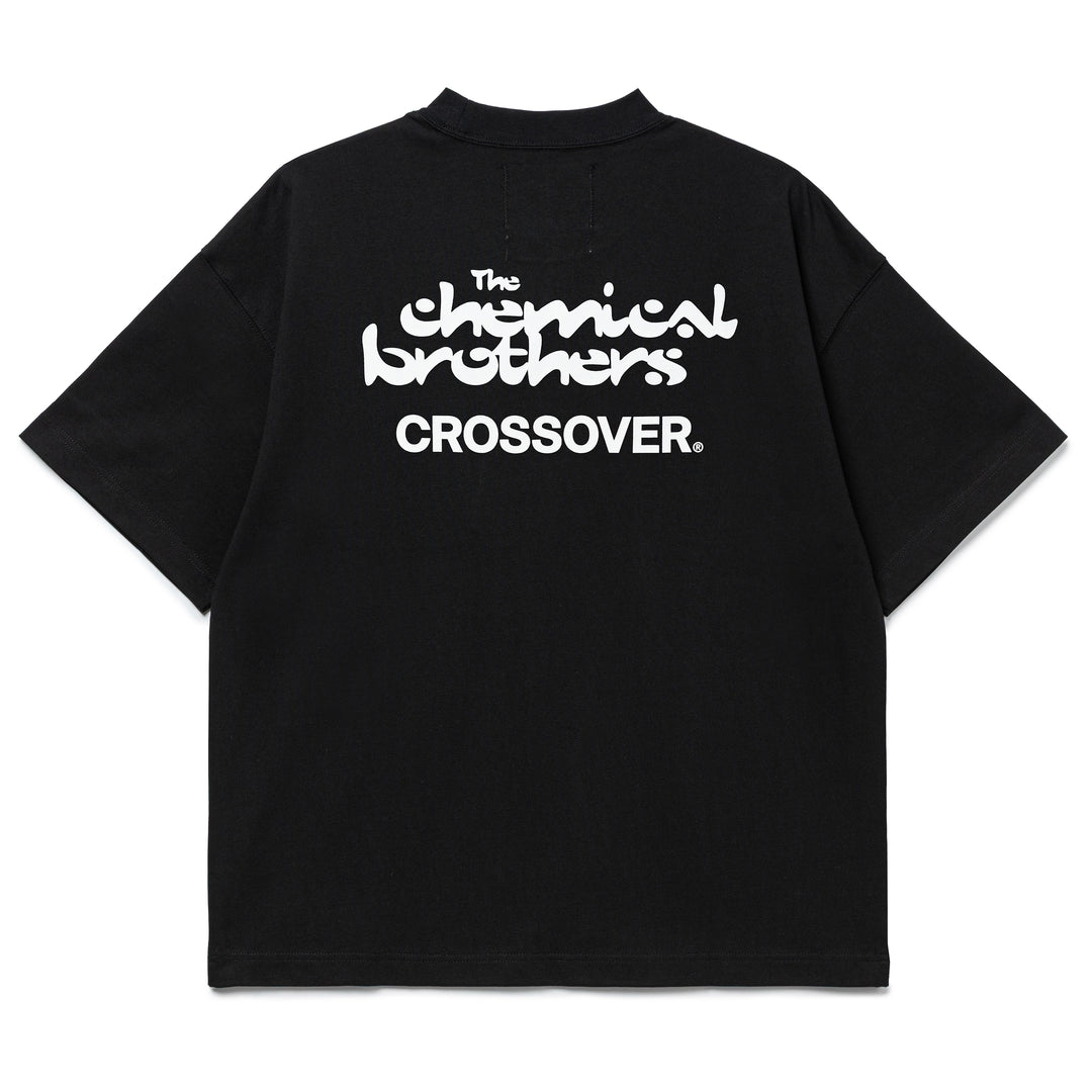 Crossover x The Chemical Brothers Come With Us Album Tee | Black
