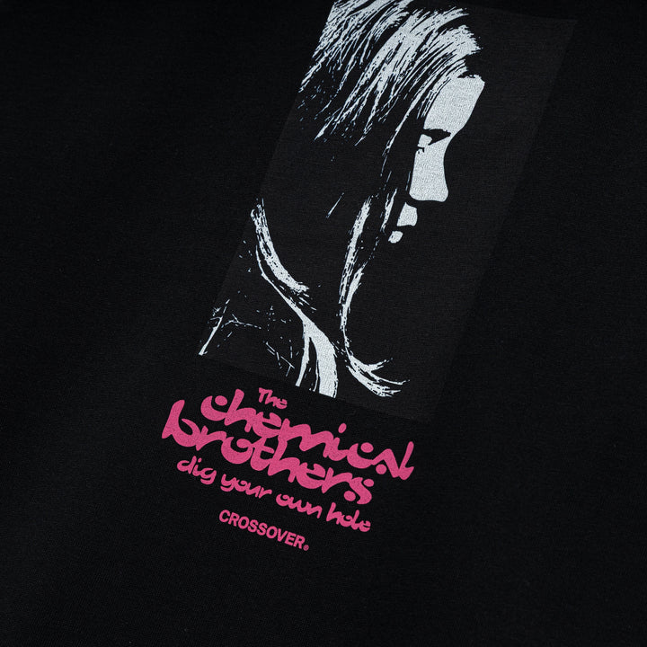 Crossover x The Chemical Brothers Dig Your Own Hole Album L/S Tee | Black