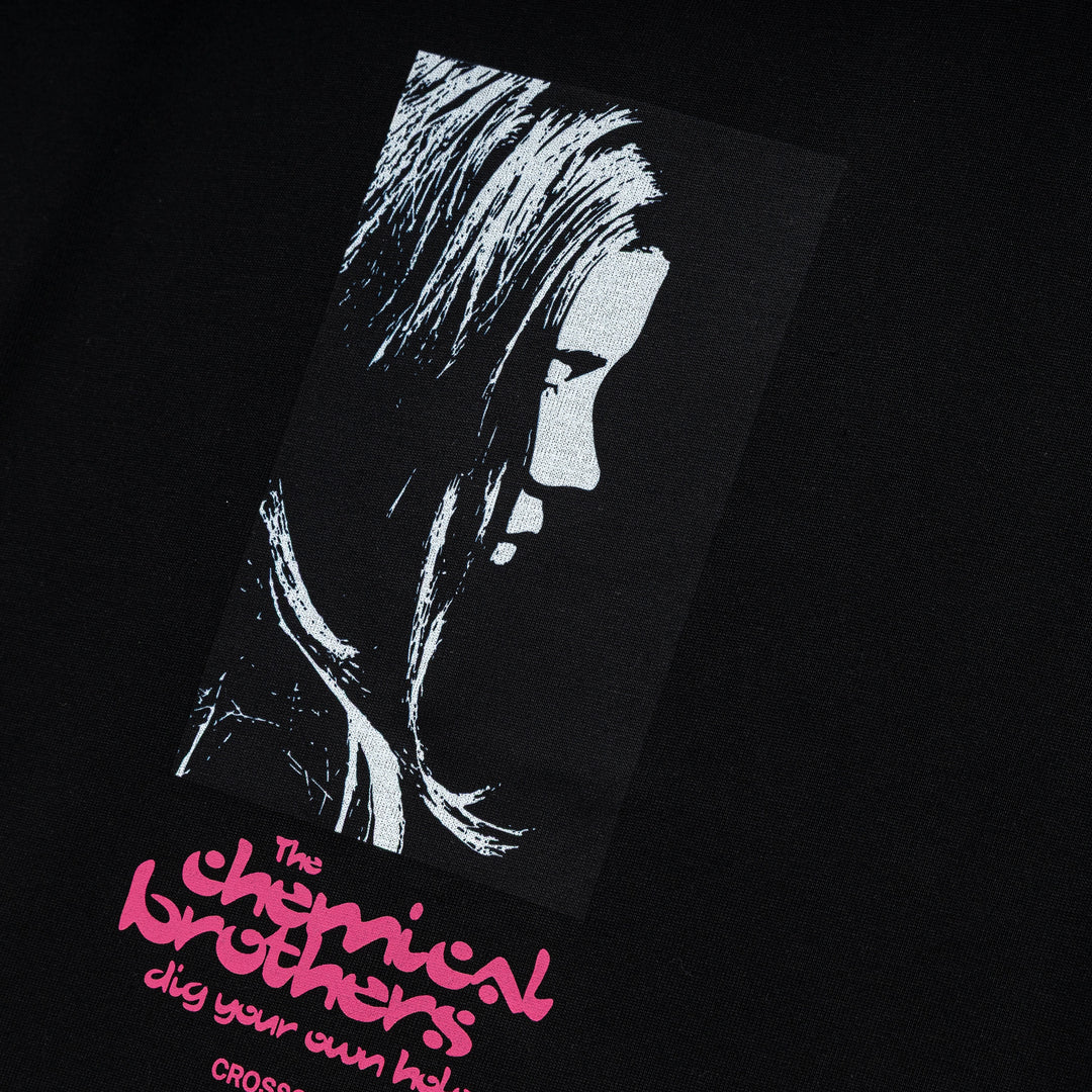 Crossover x The Chemical Brothers Dig Your Own Hole Album Tee | Black