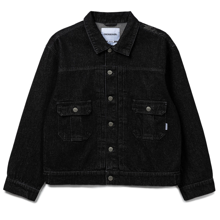 Crossover x The Chemical Brothers Dig Your Own Hole Denim Jacket |  Black